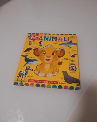 Libro puzzle animali