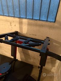 Sbarra per attrazioni e addome