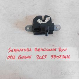 serratura portellone posteriore opel corsa e 2015