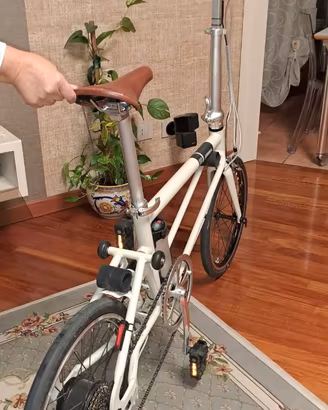 Bici Elettrica Pieghevole Ahooga Active 24V Comfor
