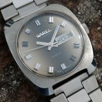 Garel Vintage Day-Date "Grey-Green NOS"