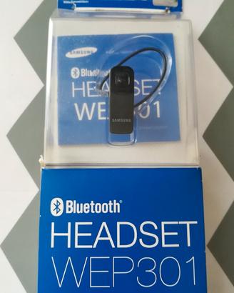 Set auricolare bluetooth Samsung WEP 301