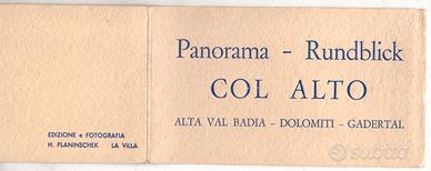 Cartoline panorama Sudtirol Dolomiti Gadertal