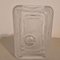 Vaso in cristallo vintage