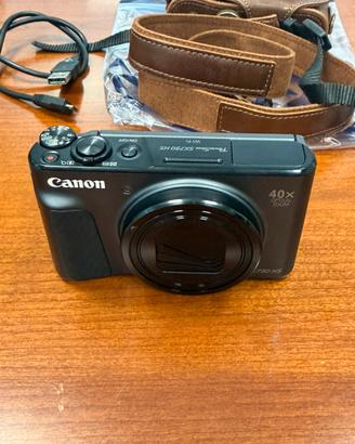 Canon SX730HS nuovo + custodia pelle