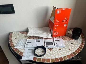 Obiettivo Sony FE 16mm F/1.8