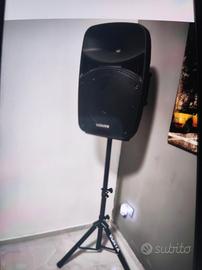 casse più stativi e cavetteria 