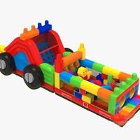 PERCORSO GONFIABILE TEMA LEGO