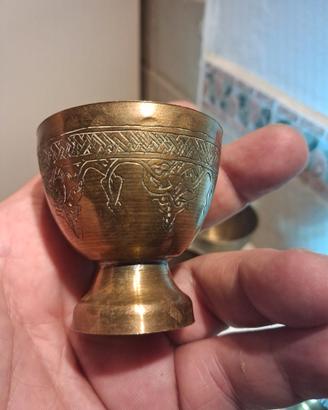 Antichi bicchieri islamici turchi da vino