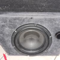 subwoofer su misura fiat grande punto/ evo + ampli