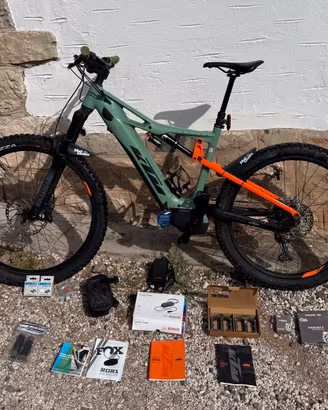 Ebike KTM Kapoho 625 kwh Biammortizzata 160mm