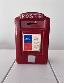 Salvadanaio cassetta postale Poste Italiane
