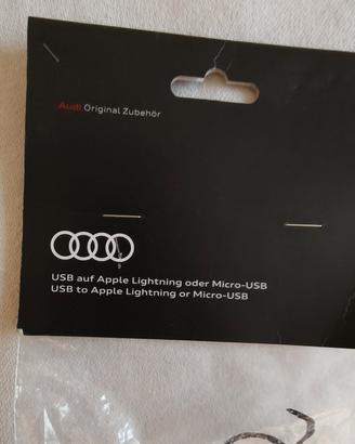 Audi cavi per Apple Lightning o Micro-USB