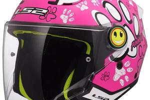 CASCO BIMBO LS2 TG M 49/50 CM OF622 FUNNY 2 PAWS P