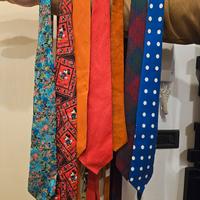 Set di 7 cravatte vintage