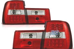 FANALI BMW SERIE 5 E34 88-95 LED ROSSO CROMATO