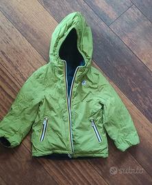 piumino reversibile bambino 104cm 4 anni
