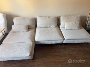 Divano componibile IKEA SÖDERHAMN beige