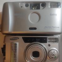 Macchine fotografiche Vintage con rullino vuoto