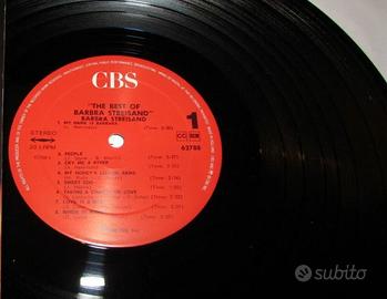 LP The best of BARBRA STREISAND - Long Playing 33