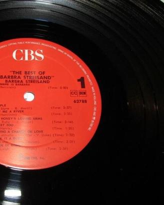 LP The best of BARBRA STREISAND - Long Playing 33