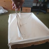 cesto (scatola) vimini sotto letto ikea