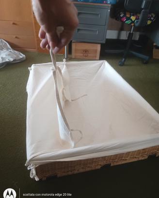 cesto (scatola) vimini sotto letto ikea