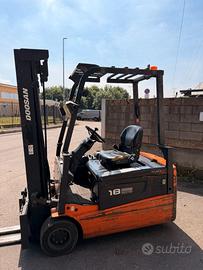 Carrello elevatore elettrico DOOSAN B18T-5