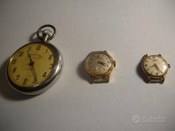 Orologi vecchi da usare per pezzi di ricambio