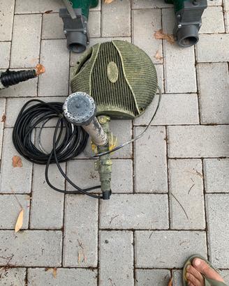 Kit depuratore, pompe e aereatore per laghetto