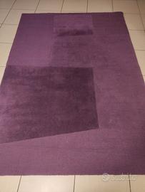 Tappeto 240 x 170 Color Prugna