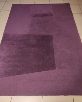 Tappeto 240 x 170 Color Prugna