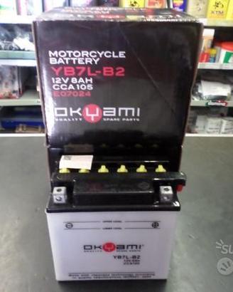 Batteria moto scooter yb7lb2 - yb7l-b2