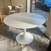 Tavolo rotondo allungabile modello ISLAND WHITE