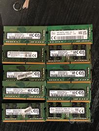 16gb ram ddr4 sodimm 3200 2666 samaung sk hynix