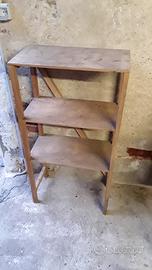 scaffale in legno 32x62x122 cm