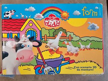 Dido Farm con stampini e fattoria in cartone dai 3