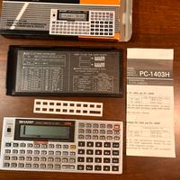 Sharp pocket computer