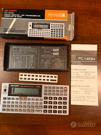 Sharp pocket computer