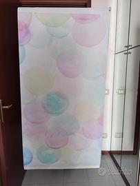 Coppia di tende a rullo.