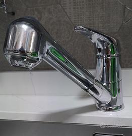 rubinetto miscelatore per lavello cucina doccetta