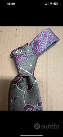 Cravatta Versace in pura seta