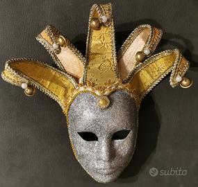 MASCHERA di CARNEVALE VENEZIANA - Giullare
