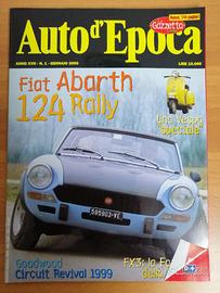 Rivista periodico mensile Auto d'Epoca