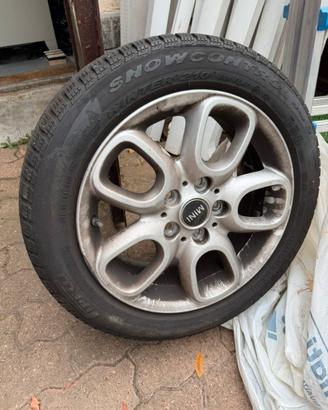 4 Ruote complete MINI originali 16” Pirelli Winte