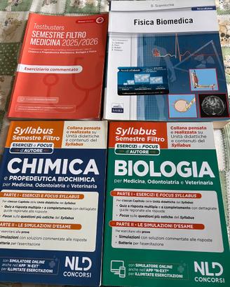Manuali preparazione semestre filtro