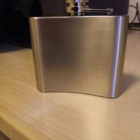 Fischetta viaggio/ montagna in acciaio  da zaino