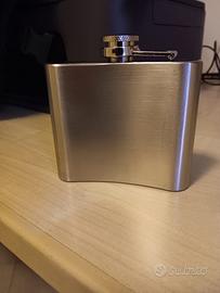 Fischetta viaggio/ montagna in acciaio  da zaino