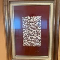QUADRO ROBERTO FORAMITTI CONCHIGLIE c/cornice