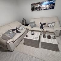 Divani in stoffa bianchi